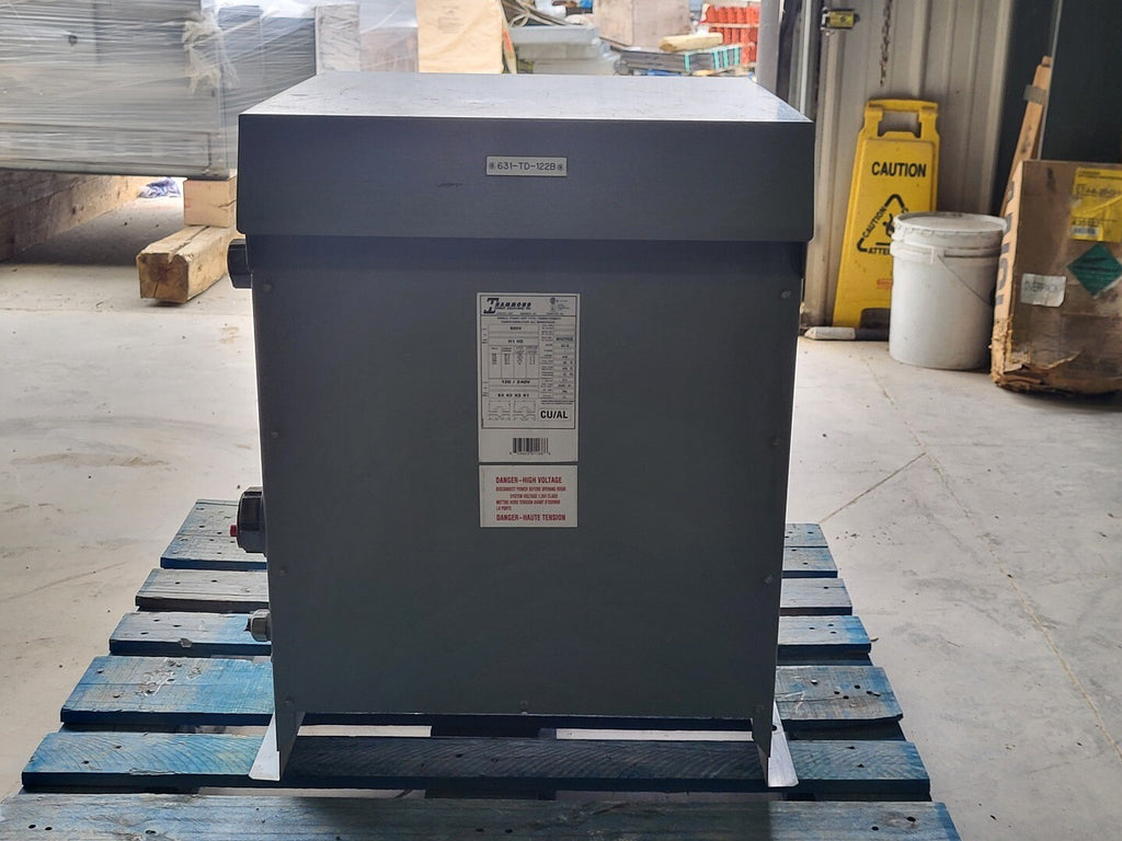 HAMMOND POWER SOLUTIONS INC. 37.5 kVA Dry Transformer  600V Pri, 120/240V Sec, 1-Ph, MF037PECB