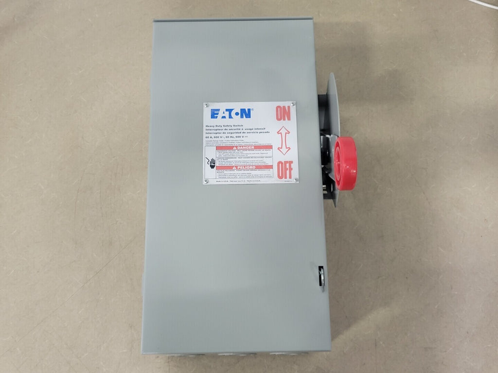 EATON 60 Amp Heavy Duty Safety Switch 3HD262