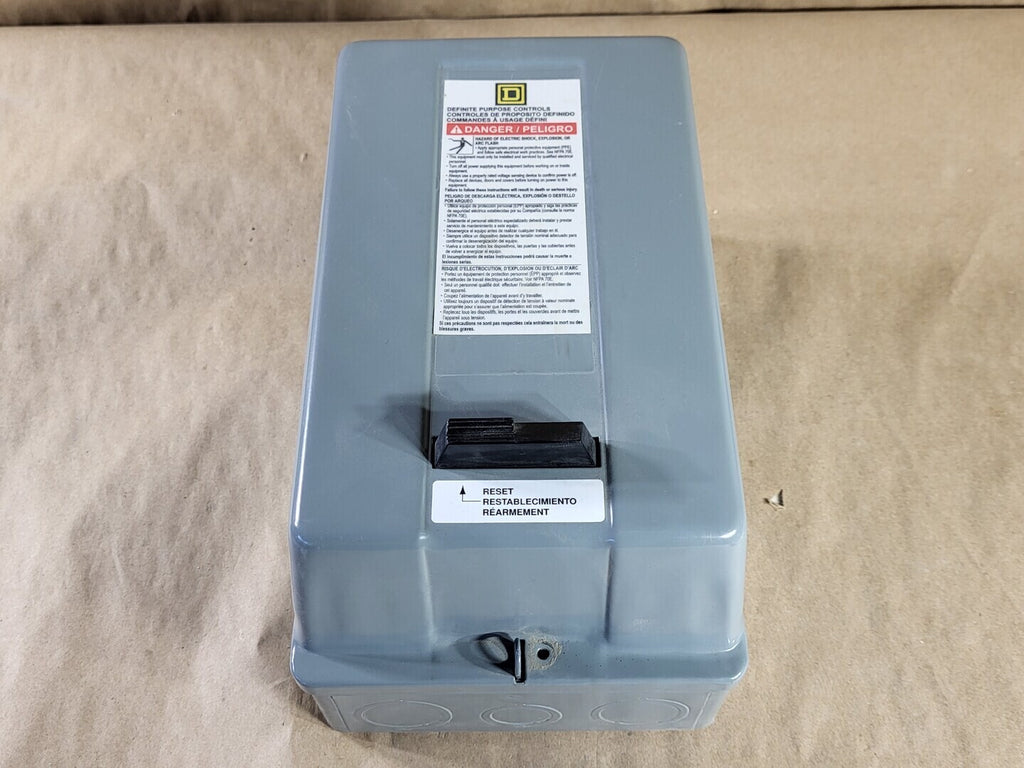 SQUARE D 40 Amp, NEMA Size 1 Definite Purpose Starter 8911DPSG43V07