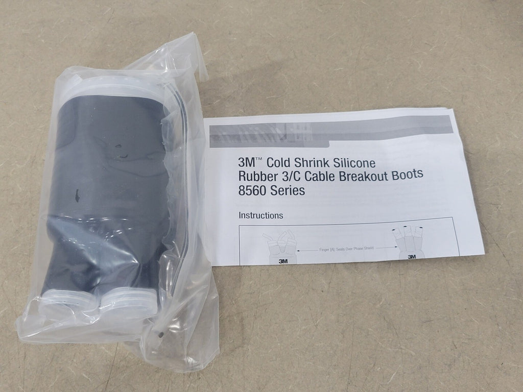 3M 3M Cold Shrink Silicone Rubber 3/C Cable Breakout Boot 8563