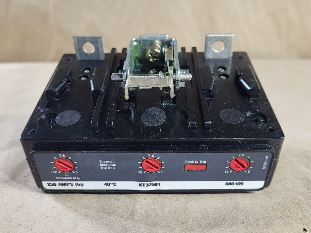 CUTLER-HAMMER 250 Amp 3 Pole Thermal Magnetic Trip Unit KT3250T