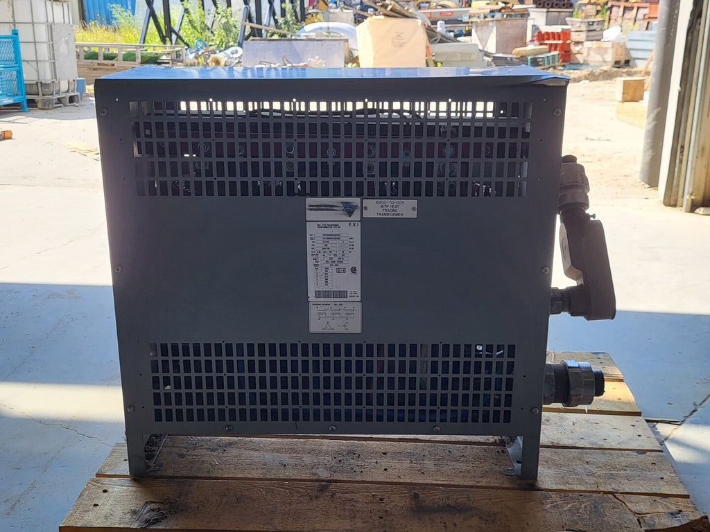 E.V.I 45 kVA Transformer Pri 600 volts, Sec 208Y/120 volts, CDTC0045VHC6XXBA