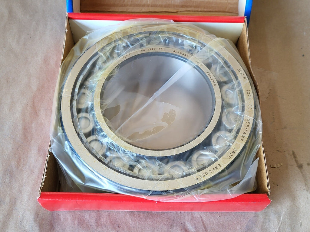 SKF Cylindrical Roller Bearings 120mm ID x 215mm OD x 58 mm W, NU 2224 ECJ