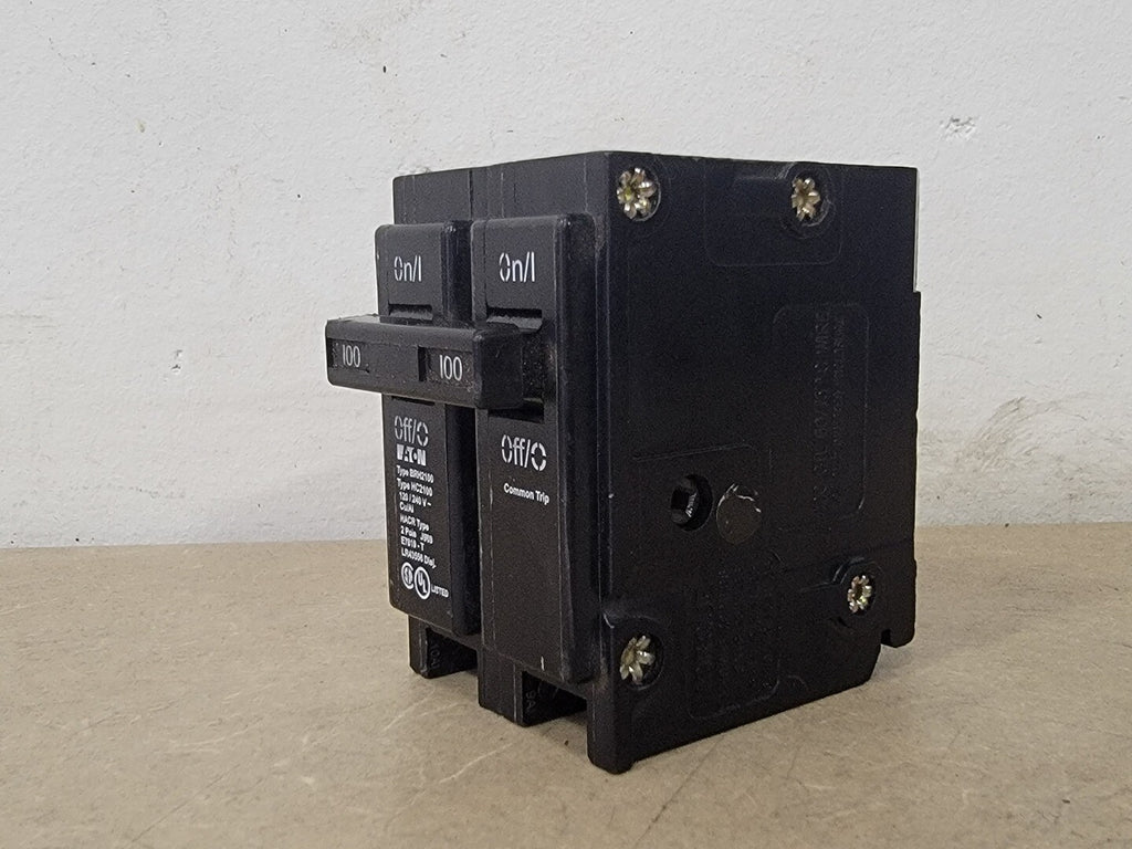EATON 100 Amp, 2-Pole, 120/240 Volts Circuit Breaker BRH2100