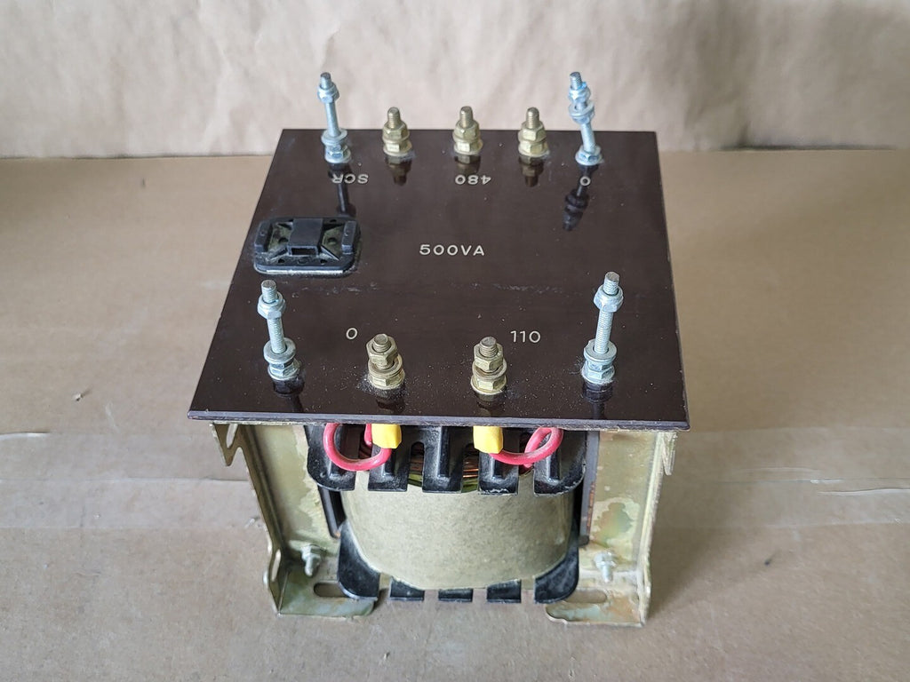 500 VA Transformer 480 Volt Pri., 110 Volt Sec. 