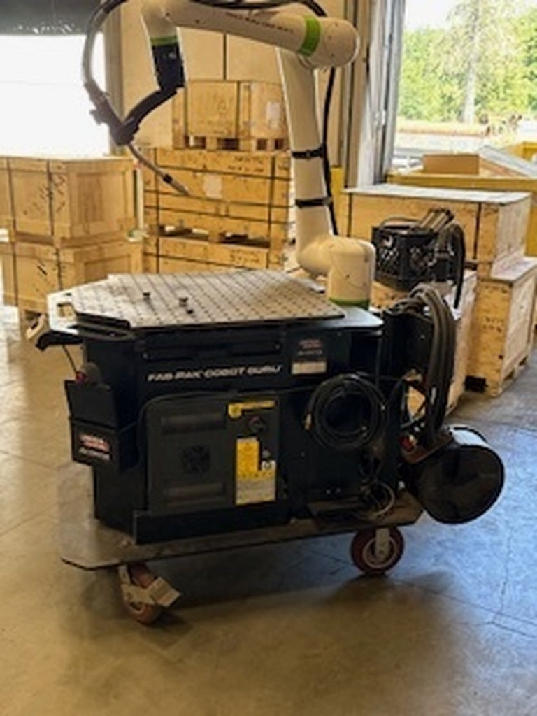 LINCOLN ELECTRIC Robotic Welding Cell Cobot Guru w/ FANUC CRX-10iA/L