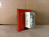 WHEELOCK INC. Fire Alarm Wall Mount Strobe Speaker E-7025-LS-24-VFR-ULC