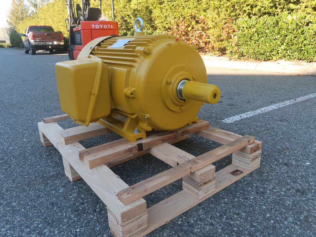 OMEC 7.5 hp, 575 volts, 1200 rpm, 254T Electric Motor 