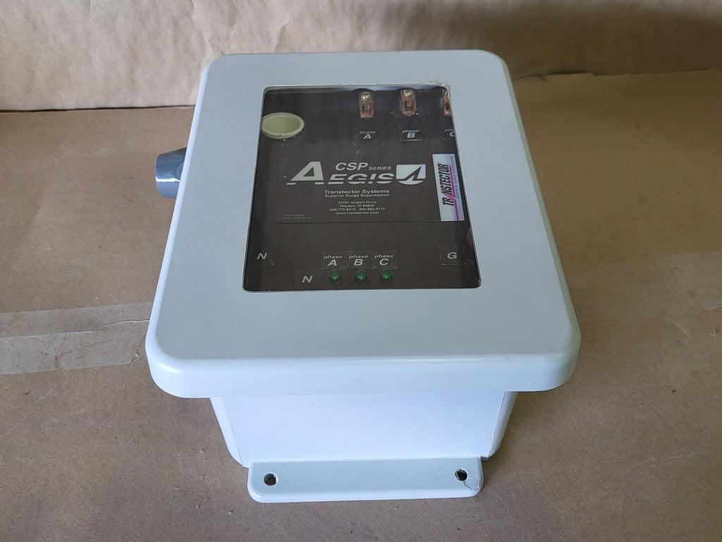 TRANSTECTOR Superior Surge Suppression CSP-277/480-3Y w/ Silicon Surge Protector