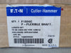 EATON CUTLER-HAMMER Flex Shaft Flange Mounted Breaker Handle Mechanism F1S06C