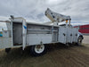 FORD 50ft Bucket/Boom Truck, 43,301km - 2000 FORD F750 w/ VERSALIFT VST-5000-I