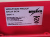 AMSECO Weatherproof Back Box SBX-1