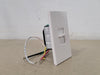 LUTRON Single-Pole Slide To Off Dimmer NTF-10-WH