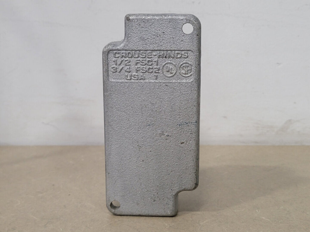 CROUSE-HINDS 1/2" Condulet Single Gang Box 
