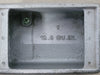 CROUSE-HINDS 1/2" Condulet Single Gang Box 