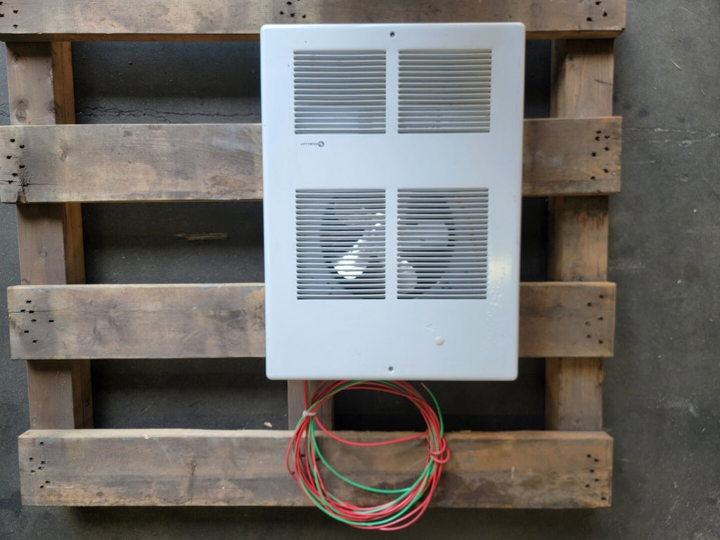 OUELLET Commercial Wall Fan Heater 4000W 240V 1Ph White OACU04000BL-T