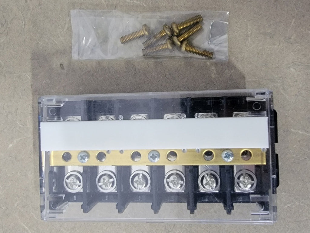 GENERAL ELECTRIC 6 Pole Terminal Block IKU6SC 300V