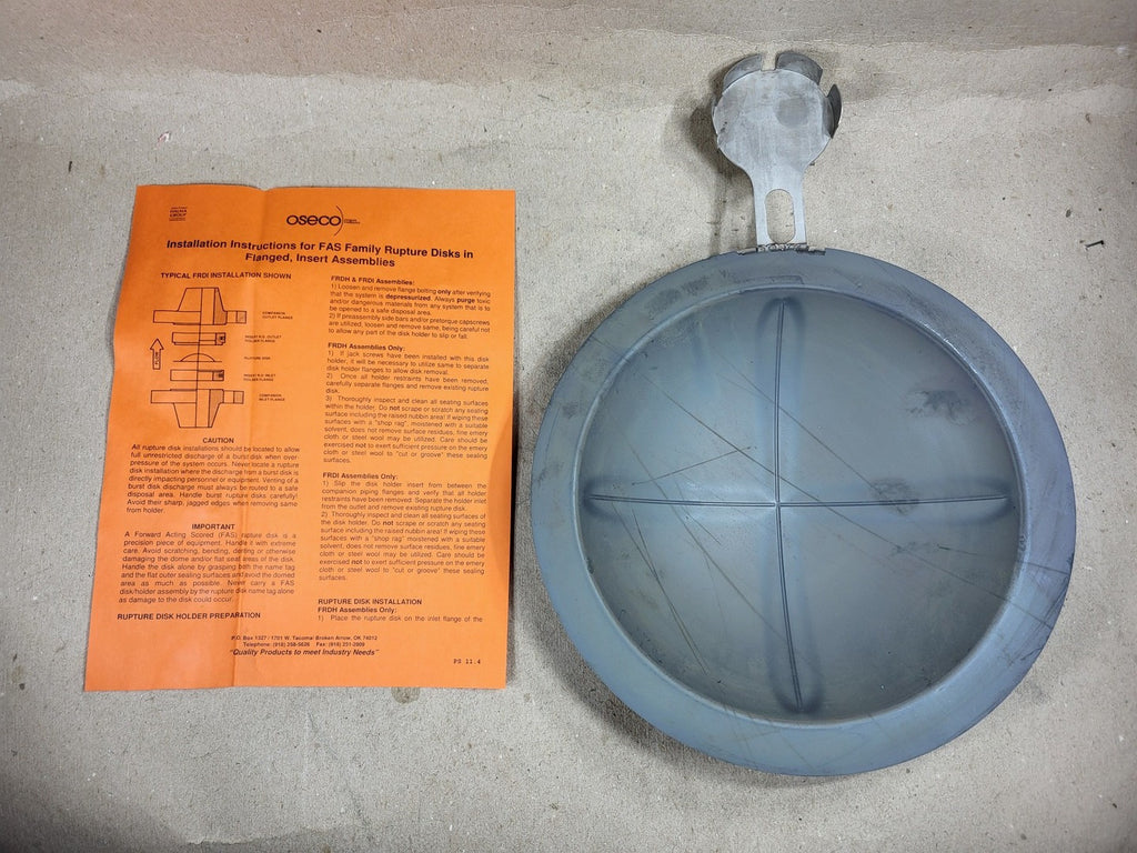 OSECO 8" FAS Rupture Disc CRNOG14740.5