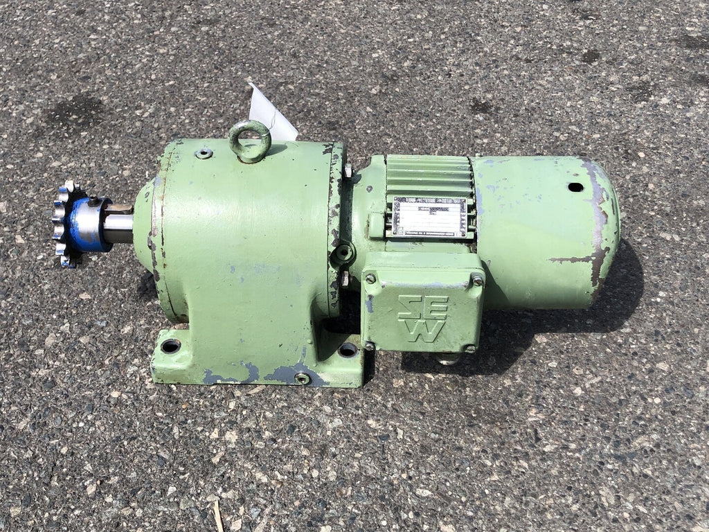 SEW 1.5 hp, 278/480 Volts, 1680 Rpm, D752 Bruchsal Motor