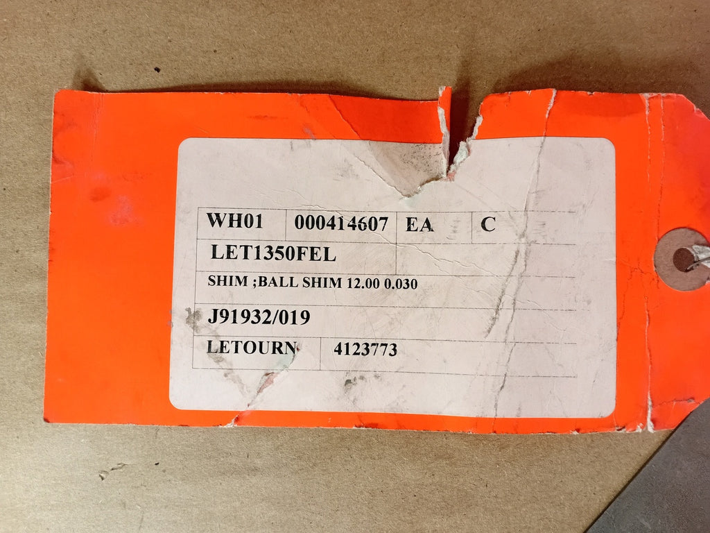 LETOURNEAU Shim R4123773