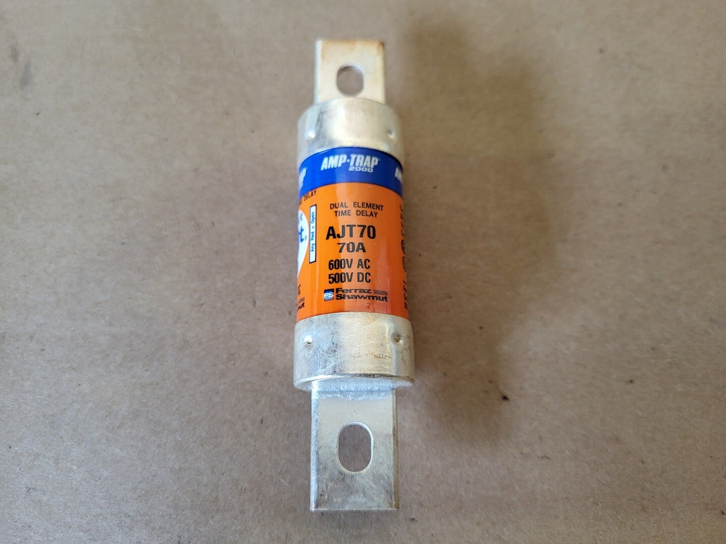 FERRAZ SHAWMUT 70 Amp 600 Volts Class J Fuse AJT70