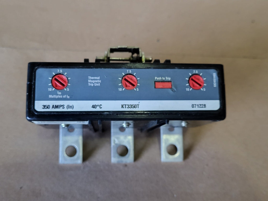 CUTLER-HAMMER 350 Amp Thermal Magnetic Trip Unit KT3350T