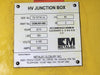 METALEC 600 Amp, 4160 Volt, 3 Ph HV Junction Box DDMJB5-600