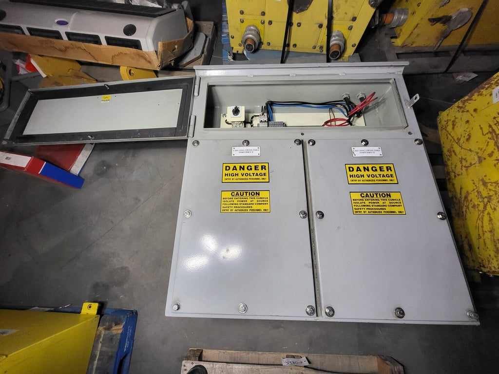 METALEC 3 kVA x 2 Control Power Transfer Box 4160 pri. volts, 120/240 sec. volts