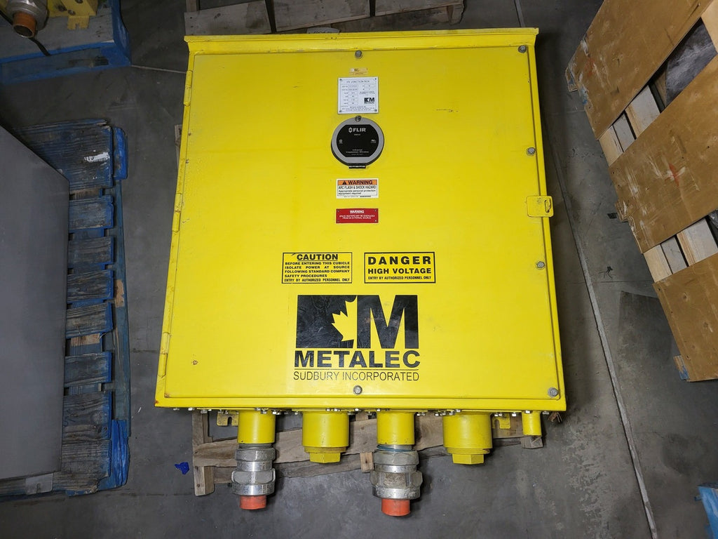 METALEC 600 Amp, 4160 Volt, 3 Ph HV Junction Box DDMJB5-600