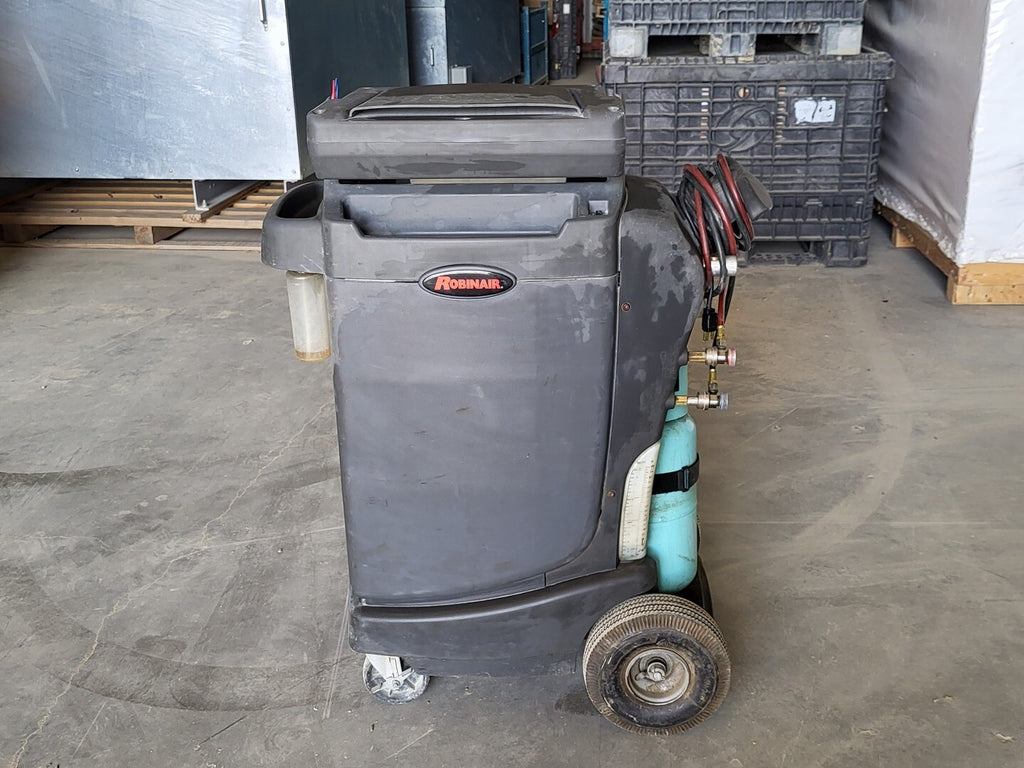 ROBINAIR Refrigerant Recovery Recycling and Recharging Station 34788 w/ Cylinder