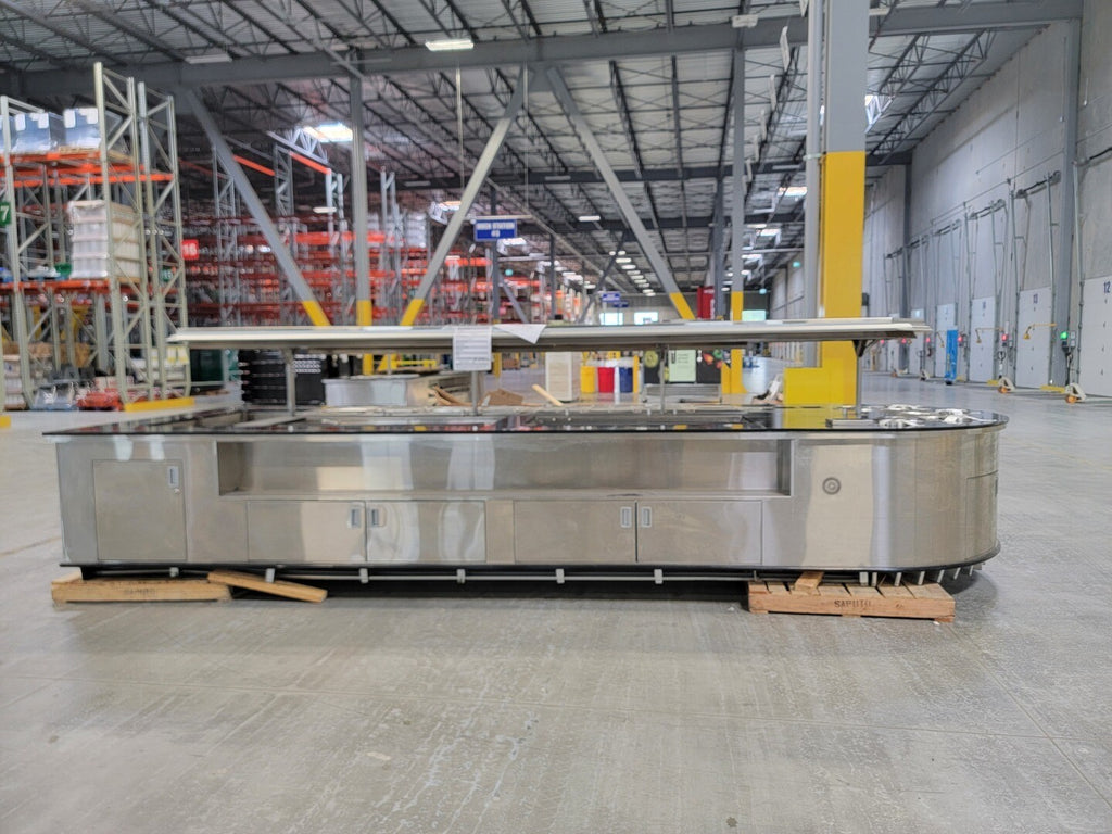 HILLPHOENIX Self-Service Food Bar Island Case SBI6181RH