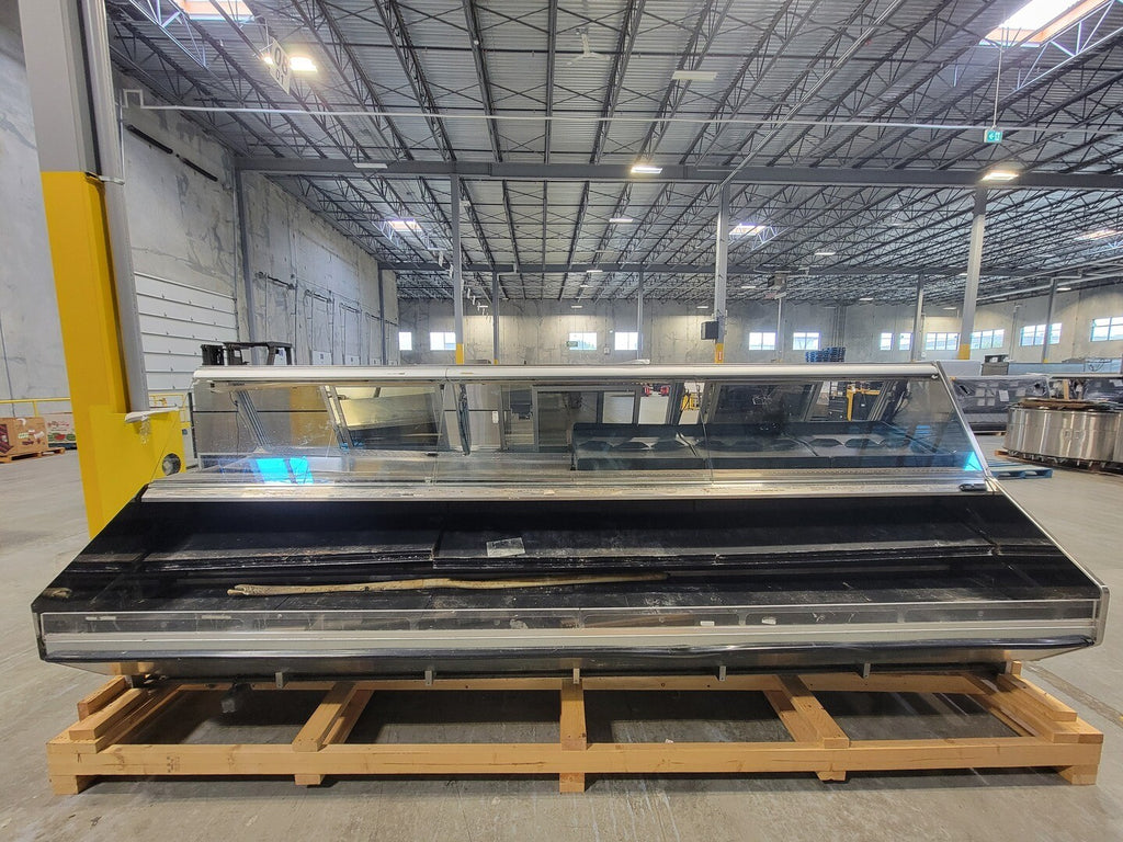 BARKER Self-Service Open Multi-Deck Merchandiser w/ Service Dome PTD12RDRS, 12ft