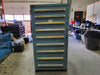 STANLEY VIDMAR 30" Wide 9 Drawer Industrial Storage Cabinet