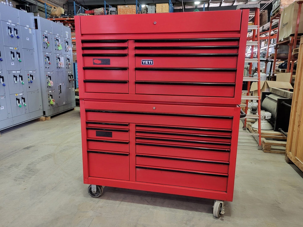 SNAP-ON Red Rolling Tool Box C55-11RCPBO, C55-10TCPBO