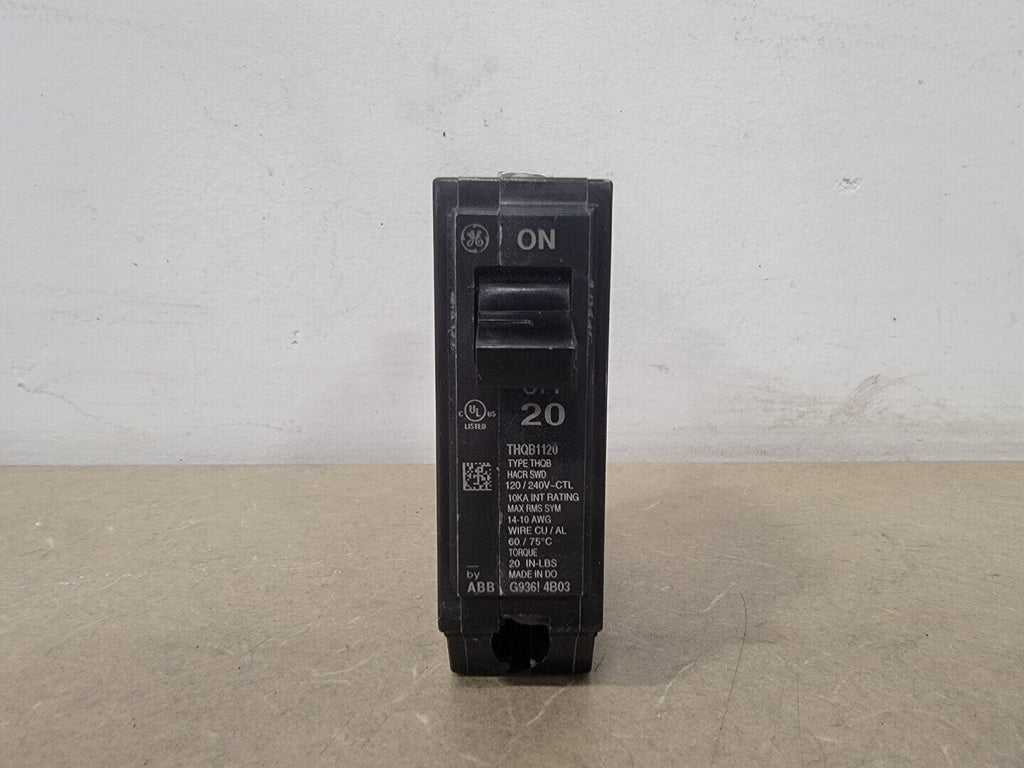 ABB 20 Amp, 1 Pole, 120/240 volts Circuit Breaker THQB1120