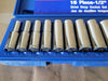 WESTWARD 1/2" Drive Deep Socket Set DSK1216