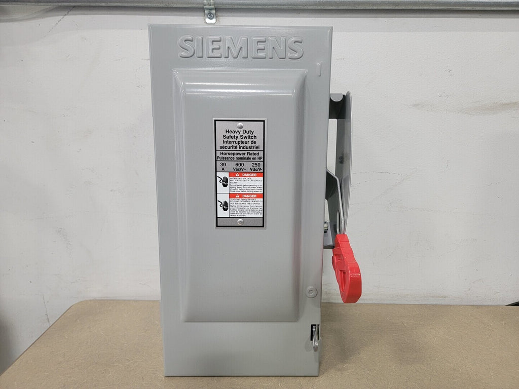 SIEMENS 30 Amp Heavy Duty Switch HFC361