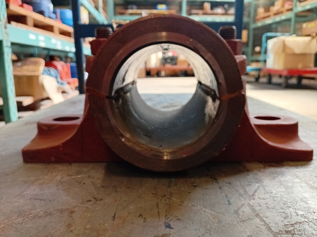 LINK-BELT Pillow Block Plain Sleeve Bearing 2-1263, 3-15/16 in