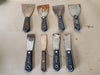 RICHARD Flexible Carbon Steel Wall Scraper (Set of 8)