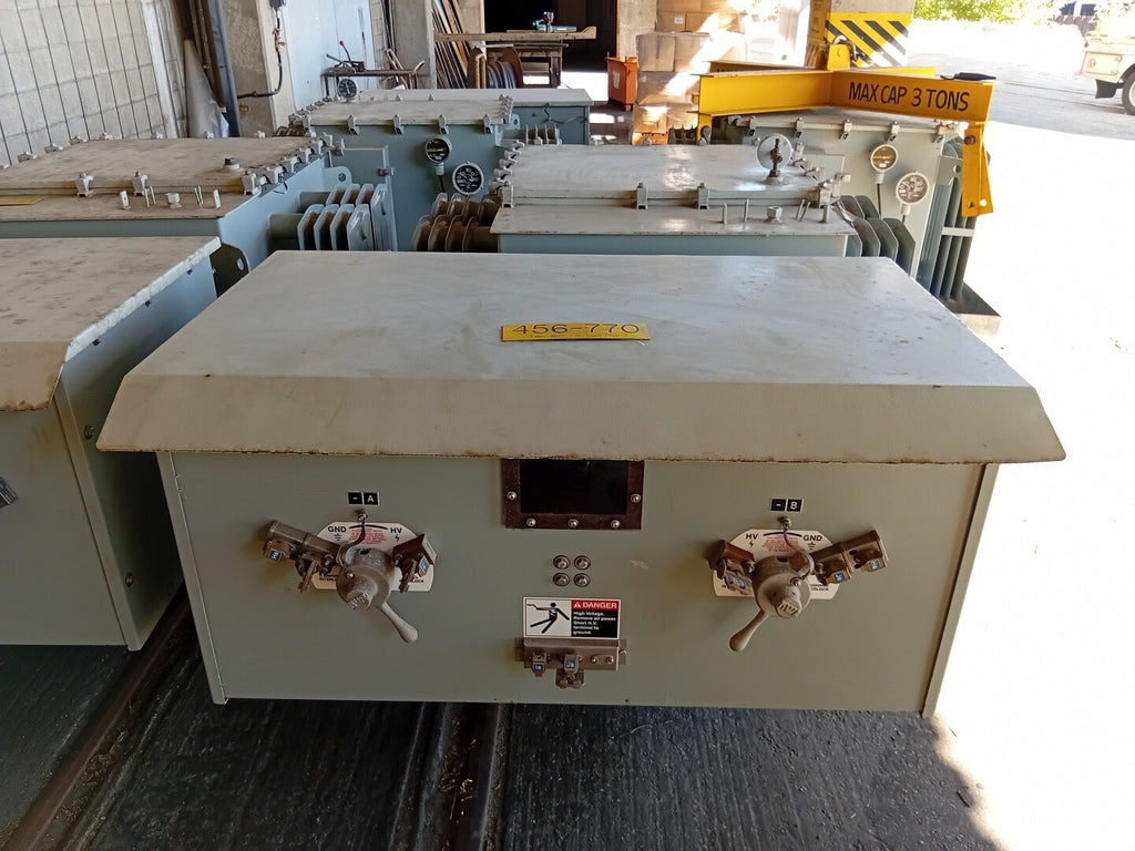 NWL 156.8kVA Oil-Type Transformer-Rectifier Set, Model 105813, Single-Phase