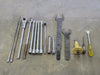 Assorted Hand Tools, Ratchet Driver, Spanner, Scraper, Chisel, Screw Driver