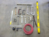 Assorted  Hand Tools, C-Clamp, Wrench, Hacksaw, L-Square, Level Bar,  Hammer