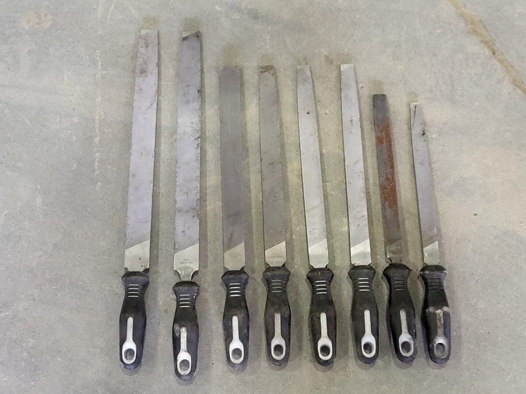 NICHOLSON Assorted Flat Files (Set of 8)