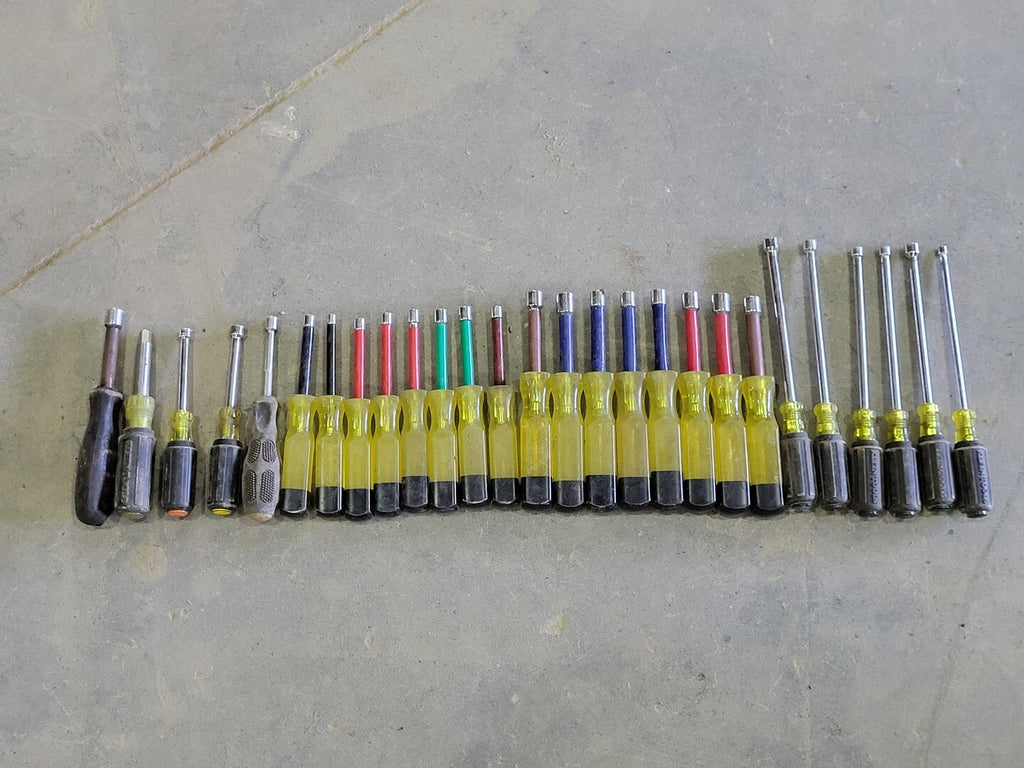 Assorted Hex Nut Screw Driver (Set of 27)
