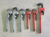 Assorted Pipe Wrench, 14" & 18", (Set of 6)