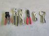 6 pcs Assorted Tools (Vise Grip, Riveter, Pliers, Crimper)