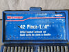WESTWARD 42 pcs - 1/4" Drive Socket Wrench Set SKC1442