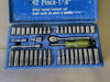 WESTWARD 42 pcs - 1/4" Drive Socket Wrench Set SKC1442