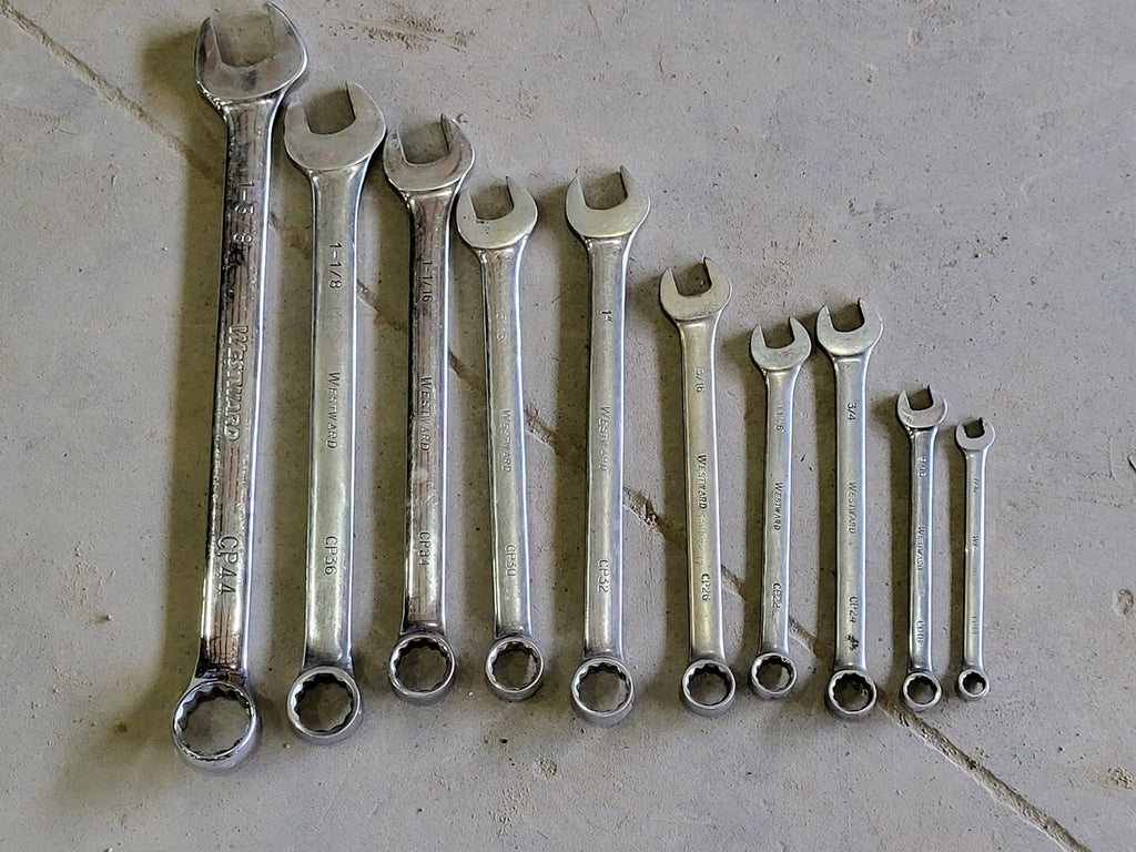 WESTWARD 7/16" - 1-3/8" Combination Wrench Set (10pcs)