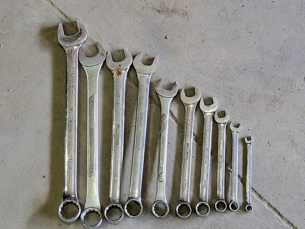 WESTWARD 5/16" - 1-1/8" Combination Wrench Set (10pcs)